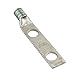 Panduit LCDX1-12-X Flex Conductor Lug, Two Hole, Standard Barrel With Window, 1/2" Stud Hole Size, 1.75" Stud Hole Spacing Width, Green, #1 AWG Class G/H/I/K/M Conductor Size, #1 AWG Diesel Locomotive Conductor Size, #1 AWG Code Conductor Size, 3/4" Wire Strip Length, 0.12" Tongue Thickness, 0.80" Tongue Width, 0.66" Neck Length, 3.97" Overall Length