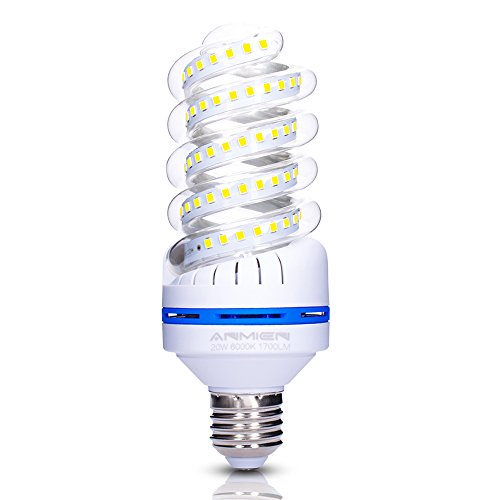 Bombilla LED E27 20W (equivalente a 150 Watt), luz blanca fría (6000K), 360 Degree Ángulo de haz, 1700 lúmen LED Bombillas, No regulable, 1er Pack