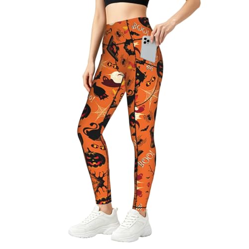 Leggings de moda con estampado de Halloween para lucir en el gimnasio y el día a día