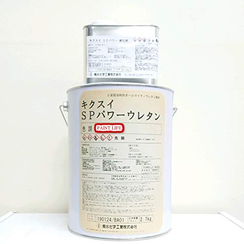 Amazon | 菊水化学工業 キクスイSPパワーウレタン 艶有り 白 3kgセット 