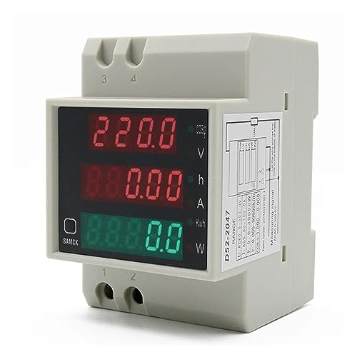 Surveiller efficacement l'énergie AC 80-300V avec ce Voltmètre Ampèremètre LED 100A