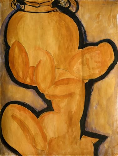 Tableau Art Mural Toile Affiche de Peinture Modigliani Salon 60x90