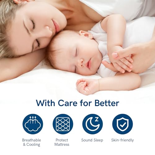 ELEMUSE Super/Olympic Queen Mattress Topper for Back Pain, Extra Thick Mattress Pad Cover, Plush Soft Pillowtop with Elastic Deep Pocket, Overfilled Down Alternative Filling