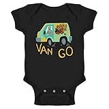 Funny Infant Bodysuit Vincent Van Gogh Sunflowers for Baby Black 6M