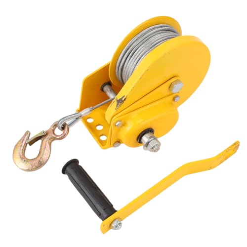 Winche manual Zunate 1200LBS con cable de acero 5m miniatura 3