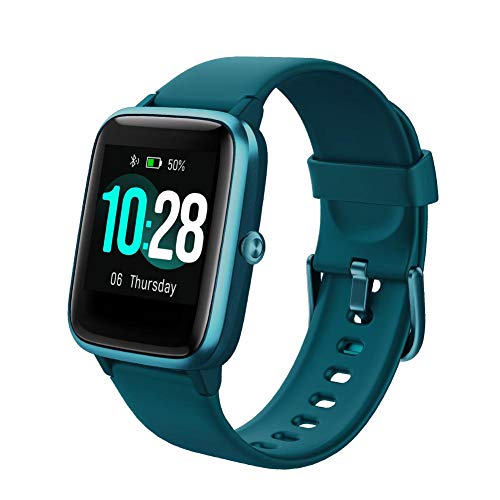 Smartwatch, Fitness Armband Uhr Mit Voller Touch Screen, IP68 Wasserdicht Fitness Tracker Sportuhr Mit Schrittzähler Pulsuhren Stoppuhr Für Damen