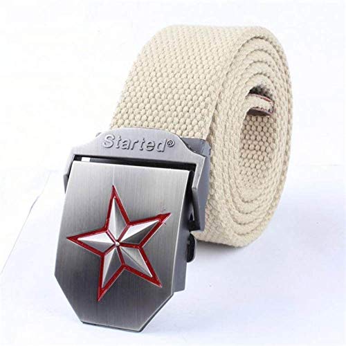 JWJQTLD Canvas Nylongürtel Männer Frauen Canvas Gürtel 3D Fashion Army Tactical Gürtel Herren Militärgürtel,Ideal Für Jeans Casual Cowboy Arbeitskleidung,Wie Abgebildet,140Cm Cover