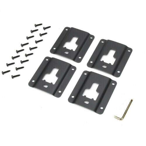 Auto Bed Cargo Tie Down Brackets 4 pcs Truck Bed Box Link Tie Down