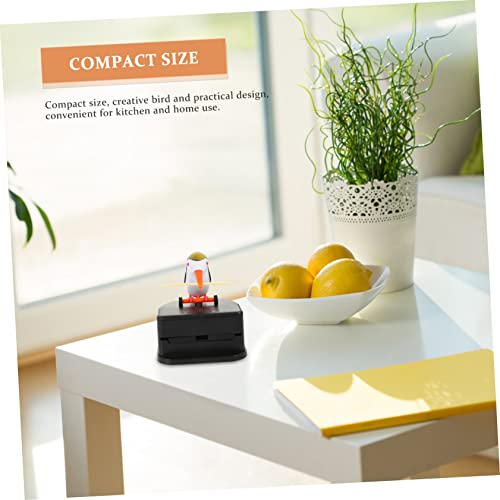 BESTonZON 2 Sets Vogel Zahnstocherbox Holz Geschenke Autoständer Kunststoffbehälter Zahnstocherbehälter Zahnstocherhalter Holz Zahnstocherhalter Home Zahnstocherhalter Abs Teleskop Reise – Bild 3