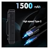 Kamera noszona na ciele, Kamera montowana na ciele A31 HD 1080P typ C 1500 mAh długi czas pracy baterii ściśle sportowe DV dla sportowych zwierząt spacerujących Do domu, na zewnątrz, do organów ścigan