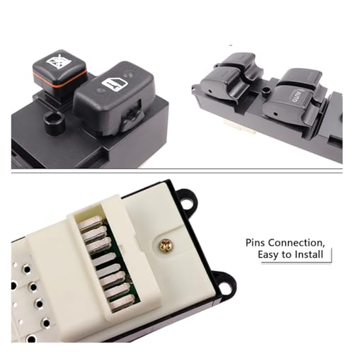 Interrupteur de vitre électrique robuste pour commande avant droit Land Cruiser 80