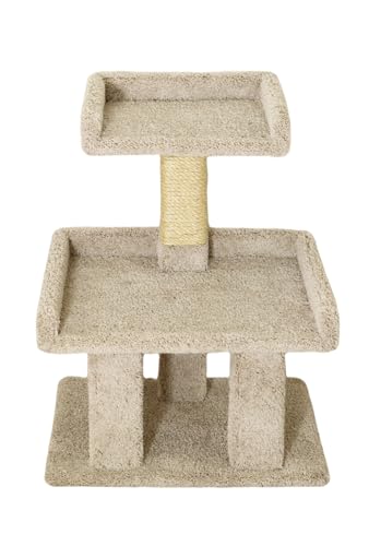 Perchero para gatos Prestige XL de sisal y madera miniatura 4