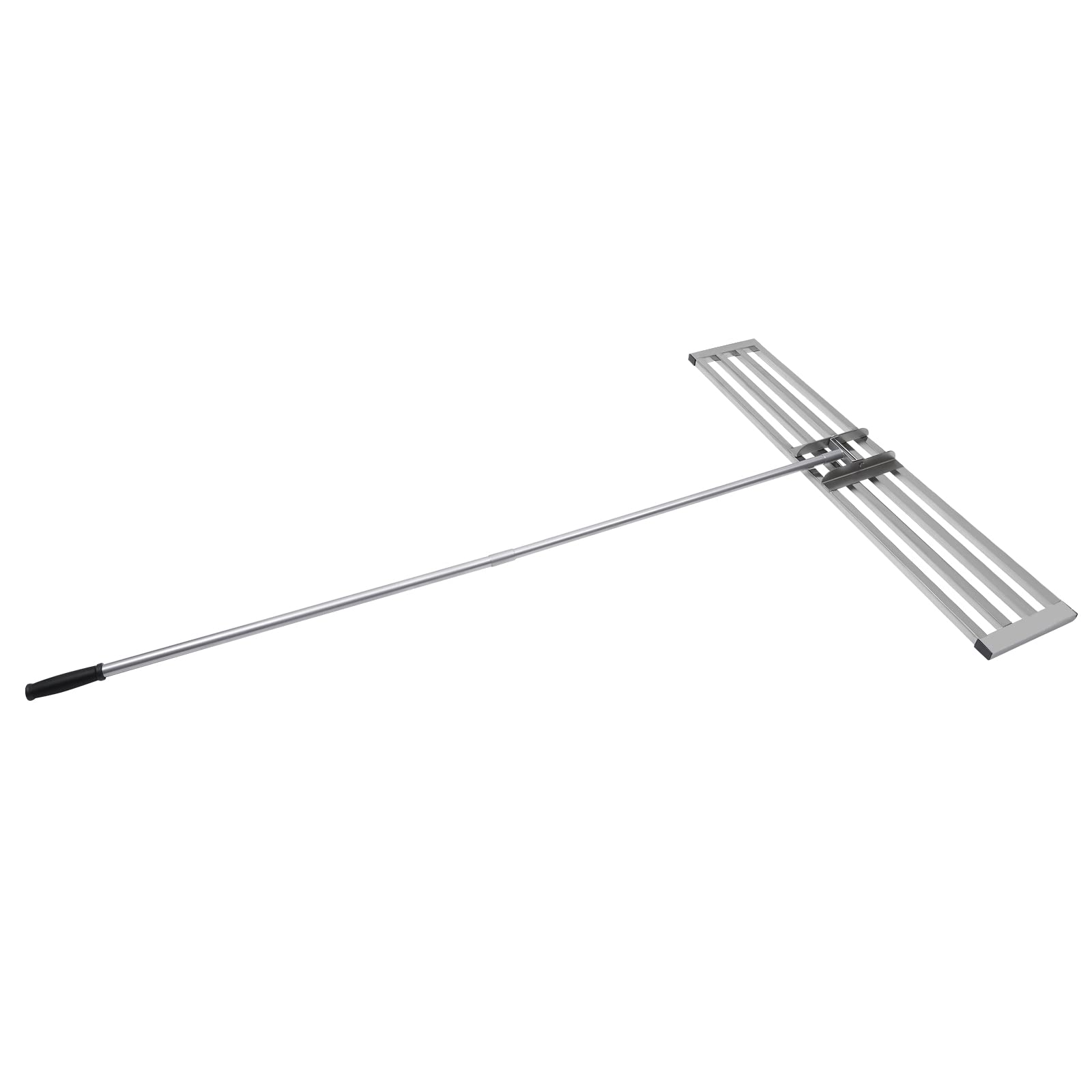 Outil Jardin Aplanissement Râteau Nivellement Pelouse 43.2x25.4cm - Acier  Inoxydable Réglable Rateau De Nivellement