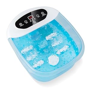 HOMASIS 500W Elektrisches Fußmassagegerät Fußbad