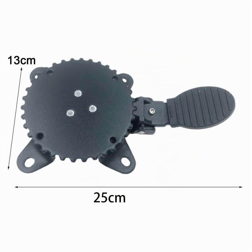 Sharplace Base de Parasol de terrasse rotative à 360 °, Support de Parasol d'extérieur Robuste, Support de Parasol Robuste pour Voyage, Balcon, Barbecue