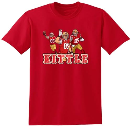 George Kittle Collage San Francisco Shirt T-Shirt Toddler 4T Red