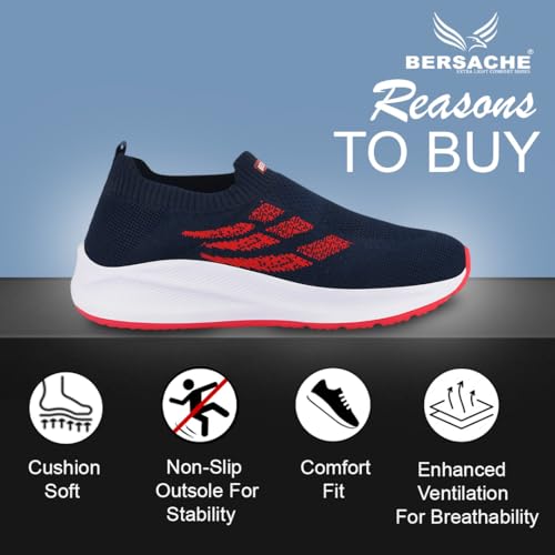 Image of BERSACHE Premium Sports,Walking,Gym,Cricket, Trending Running Shoes for Men's