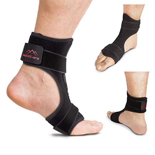 AEXCare Foot Brace Plantar Fasciitis Night / Day Splint, Injury Support for Heel Pain Relief, Adjustable