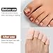 Alpinleux 20 Pack Gel Toe Protectors, Soft Elastic Toe Covers, Toenail Cushions Toe Cap Toe Sleeves for Ingrown Toenails, Missing Toenails, Blisters, Corns, Calluses, Hammer Toes (Small+Large)