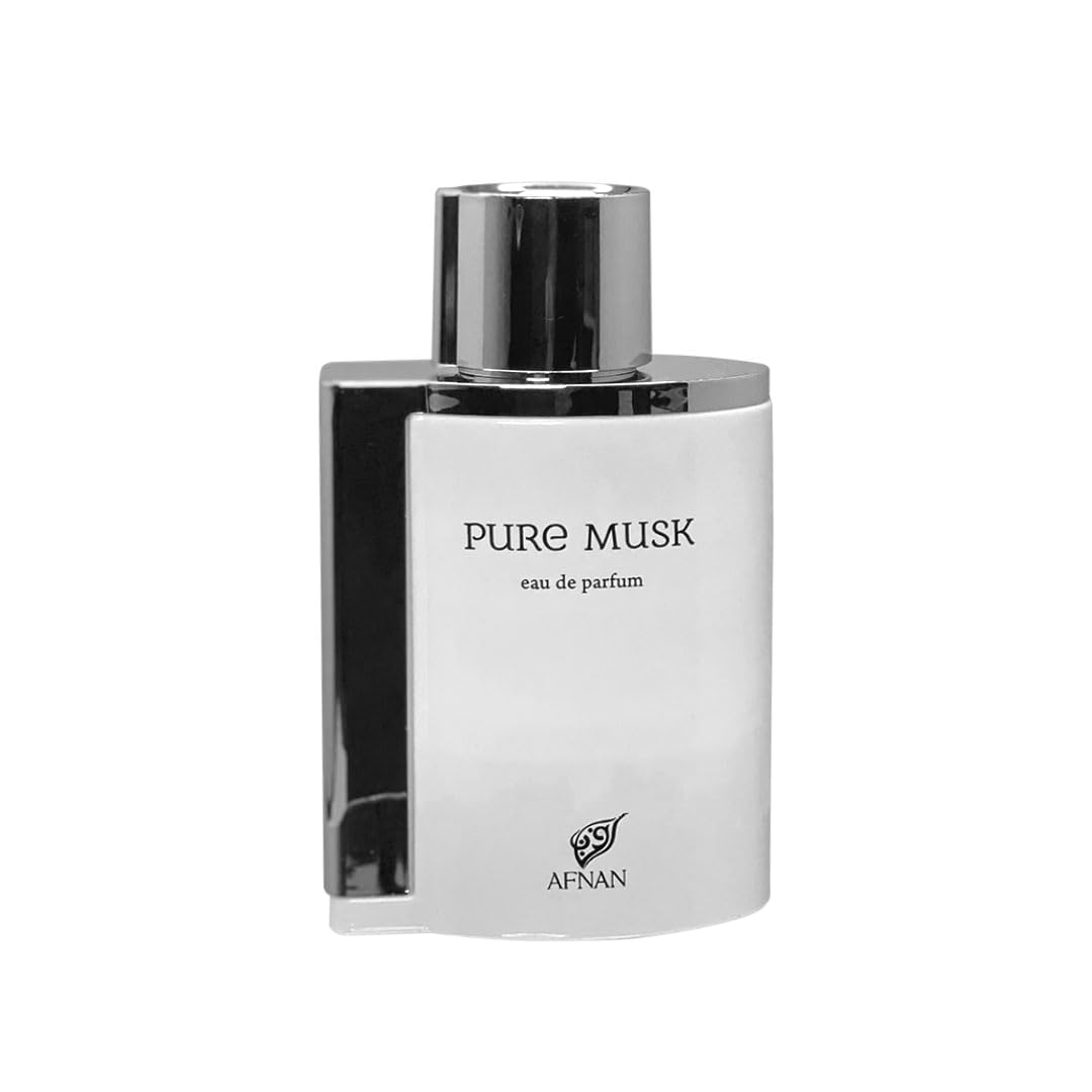 AFNAN Pure Musk Unisex Eau De Parfum, 100 ML
