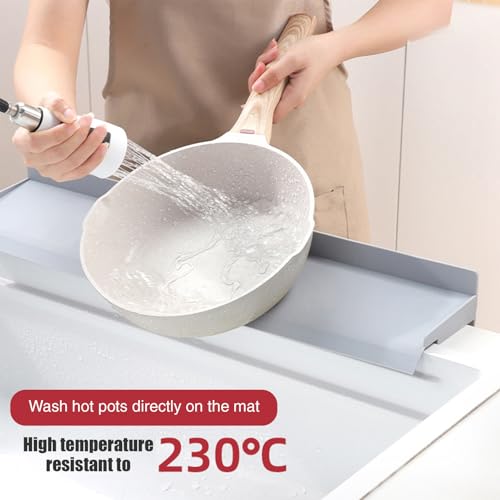 XIAOXIAOYU Protection éclaboussures d'eau de cuisine design imperméable douche
