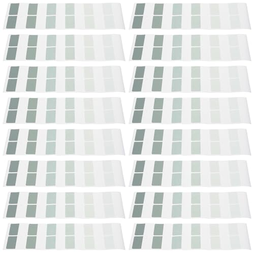 Marcadores adhesivos para libros con 1200 pestañas de papel escribible color verde mediano