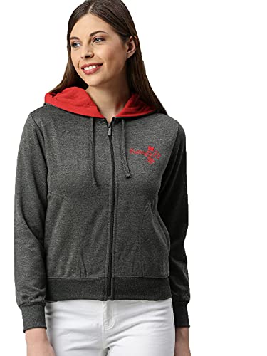 Image of ADBUCKS Women's Cotton Hooded Hoodie