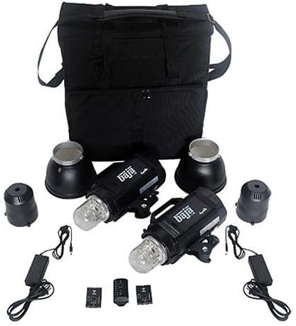 Dyna-Lite Baja B4 Battery Powered 2-Monolight Kit with Case