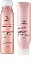 Natura Tododia Kit Shampoo e Condicionador Reparador, Flor de Cereja e Abacate, 300ml e 280ml
