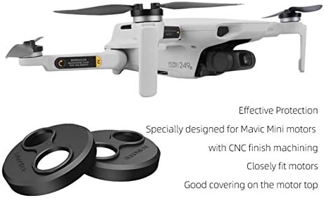 Penivo Mavic Mini Skin,Waterproof Scratch-Proof Decals PVC Stickers Compatible with DJI Mavic Mini Drone Remote Controller Protective Cover Accessories (Red)