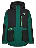 sportliche, wattierte Skijacke für Kinder (PFC frei)