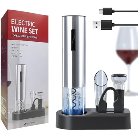 Oaklete 6-in-1 Electric Wine Opener Cover