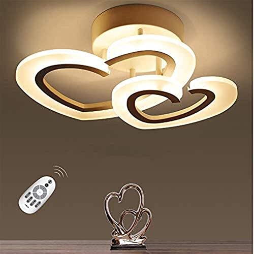 Platonniers LED modernes lune pour une chambre parentale cocooning