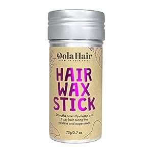 Dolahair Hair Wax Stick for Flyaways Hair Wax Stick for Women Wax Stick for Kids Slick Hair Wax Stick Hair Pomade Stick for Women Hair Smoothing Stick Hair Gel Girls Hair Accessories