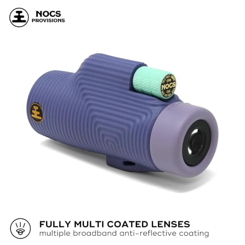 Image of Nocs Provisions Zoom Tube 8x32 Monocular, Bird Watching & Backpacking | 8X Magnification Telescope, Bak4 Prism, Wide Field of View for Wildlife Viewing