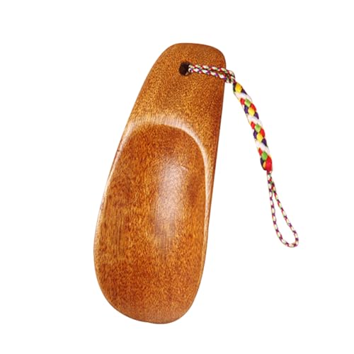 ,wooden Shoeshorn,travel Shoe Horn With String, Small Pocket Shoehorn,lazy Shoe Helper Shoe Horn,shoes Aid Tool For The Elderly,non Slip Shoe Lifter,short Handle Shoe Horn