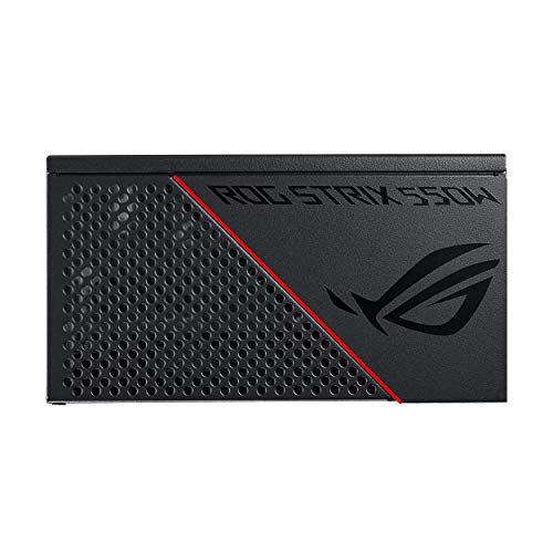 Image of ASUS ROG Strix 550W Gold PSU, Power Supply (ROG heatsinks, Axial-tech Fan Design, Dual-Ball Fan Bearings, 0dB Technology, 80 Plus Gold Certification, Fully Modular Cables, 10-Year Warranty)