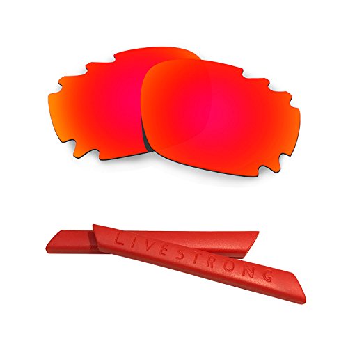 Lentilles de rechange Oakley Jawbone Vented et accessoires caoutchouc earsocks