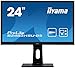 Produktbild iiyama ProLite B2483HSU-B5 61cm (24") LED-Monitor Full-HD (VGA, HDMI, DisplayPort, USB2.0) Höhenverstellung, Pivot, schwarz