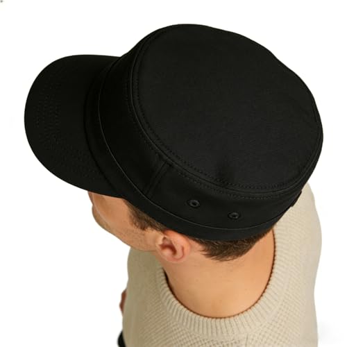 Image of Effective 99.99% Anti R.adiation Cap E.M.F Protection Hat Shielding WiFi 5G Hat Black, 51-61cm /21-24in