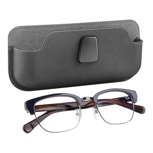 Soporte para gafas de visera solar, Estuche para gafas de coche - Marco de gafas multifuncional para coche de gran capacidad | Soporte para gafas de sol para visera de coche, organizador interior de c