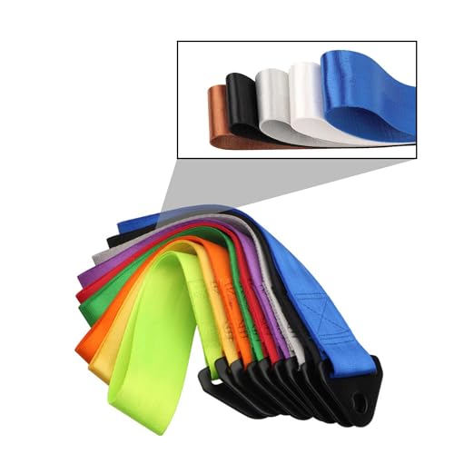 Custom Racing Tow Strap Banner, Customizable Nylon Decorative Pull Rope for Cars, Trucks & SUVs, Automotive Exterior Styling for Drift, Off-Road & Vehicles, Personalized Text & Logo Available