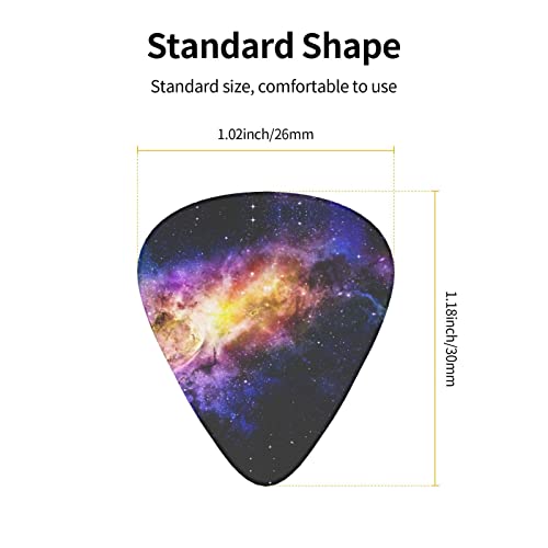 Pack de 12 médiators Galaxy dans l’univers pour guitare électrique guitare acoustique guitares diverses - Les Beatles, Paul McCartney, John Lennon, RIngo Starr, George Harrison Pack de 12 médiators Galaxy dans l'univers pour guitare électrique guitare acoustique guitares diverses – Image 4