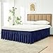 Biscaynebay Wrap Around Bed Skirts for Queen Beds 15