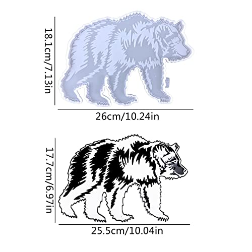 Bear resina epóxi,Urso Urso Criativo Moldes Resina Epóxi Silicone - silicone resina para adultos e c