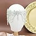 VENOFEN 1920s Flapper Headband Great Gatsby Headpiece for Women White Roaring 20s Headband Gatsby Party Vintage Hair Accessories