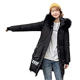 Damen Steppjacke Lang Kurz Winterjacke Damen Parka Damen Fleecejacke mit Kapuze Winter Warm Jacken Mantel Outwear Wintermantel Winterparka Strickjack Steppmantel Stehkragen Teddyfell Kunstpelz Übergangsjacke Parka Fleecejacke Cardigan Winddichte Wasserdicht Windbreaker Trenchcoat Wollmantel Regenjacke Softshelljack Strickpullover Fleecemantel Stepp Daunenjacke Kurzjacke Teddy-Fleece Gefüttert Outdoor Coat Casual