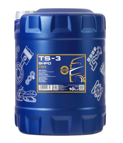 MANNOL TS-3 SHPD 10W-40 mineral 10 L MANNOL TS-3 SHPD 10W-40 mineral 10 L