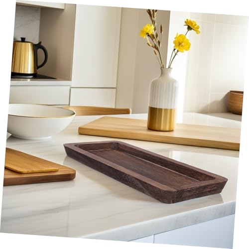 Plateau de service bois long pour harmoniser votre centre de table - 8