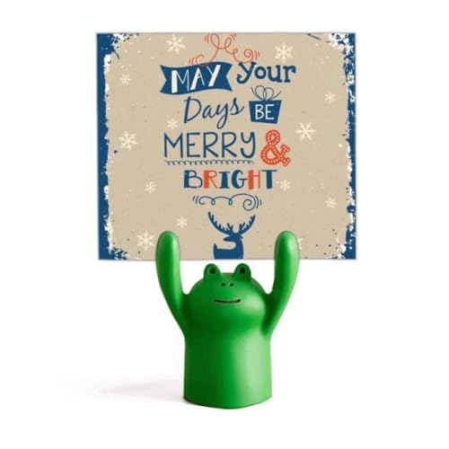 Mémo de Noël cerf et neige pour votre décoration de table festive